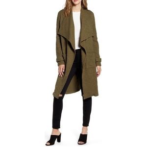 NWT Drapey Bouclé Trench Coat/Sweater, Large